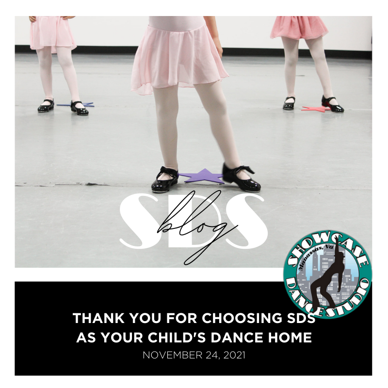 Thank you for choosing SDS as your child’s dance home