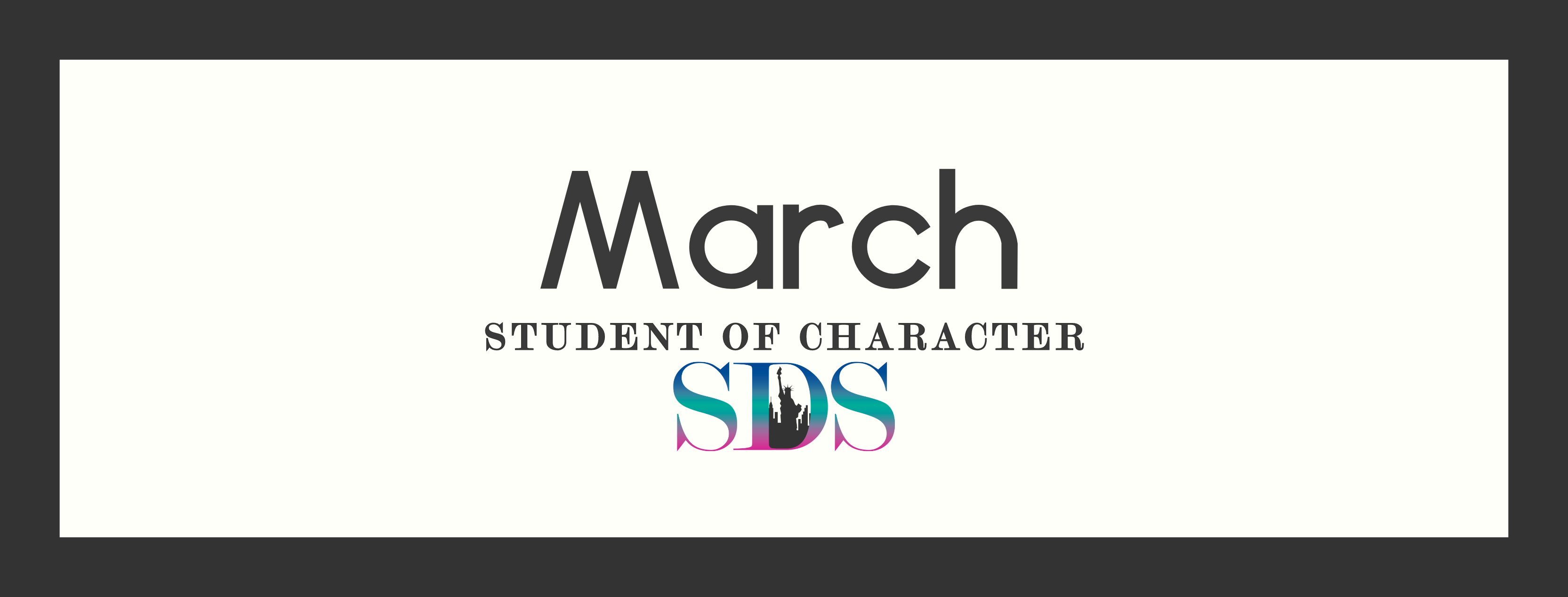 March Student of Character 2024